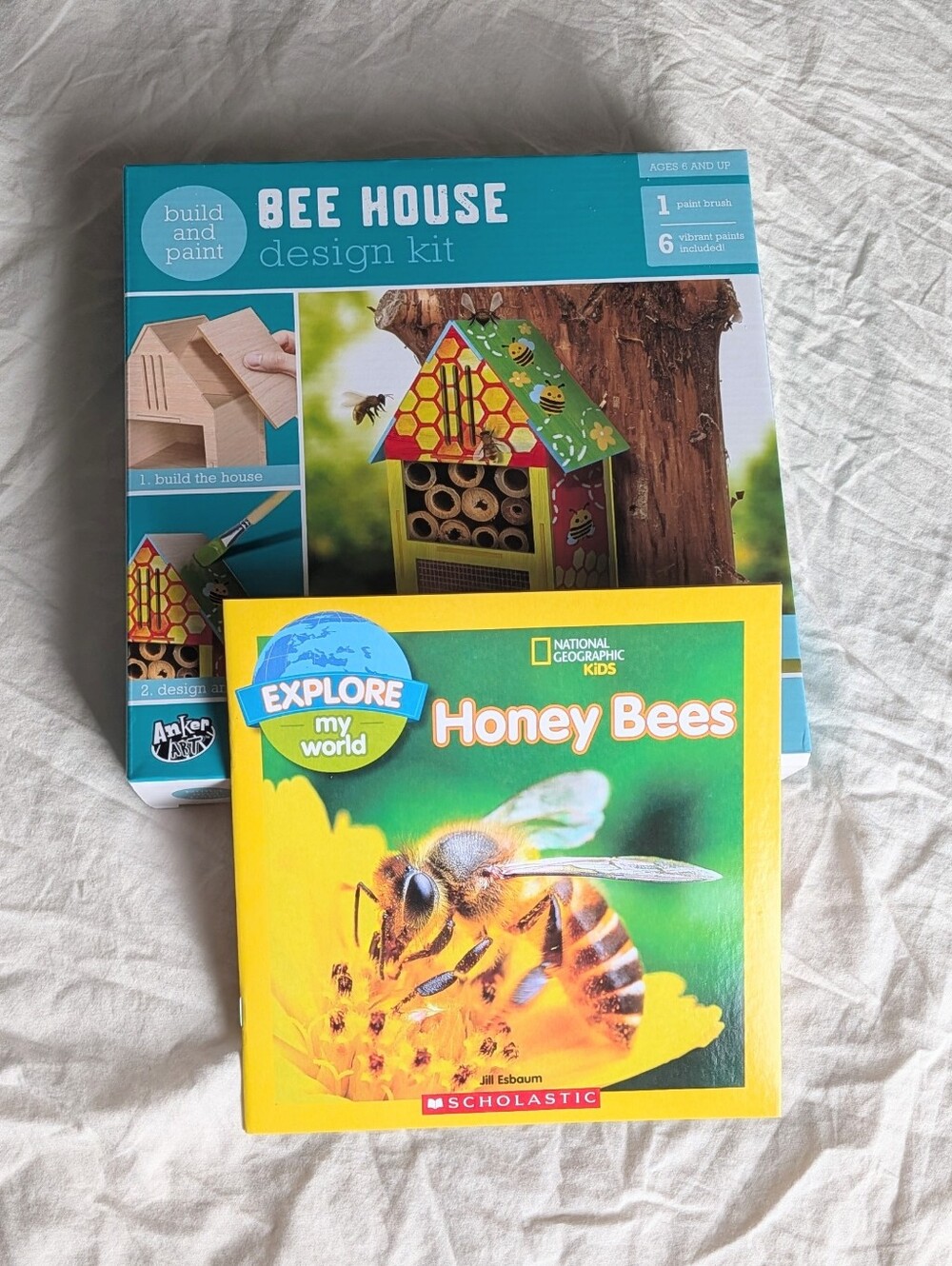 Bee House activity And Book set